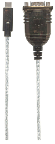 ADAPT USB-C 2.0 (M) PARA SERIE DB9/FTDI FT232RL (M) MANHATTAN