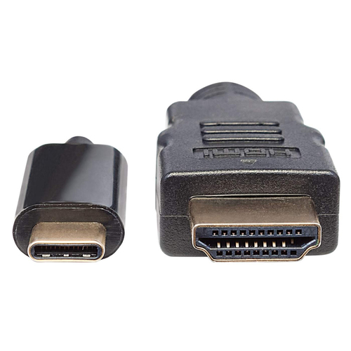 CABO USB-C (M) PARA HDMI (M) 2MT 4K MANHATTAN PRETO