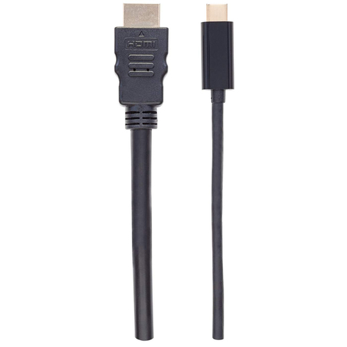 CABO USB-C (M) PARA HDMI (M) 2MT 4K MANHATTAN PRETO