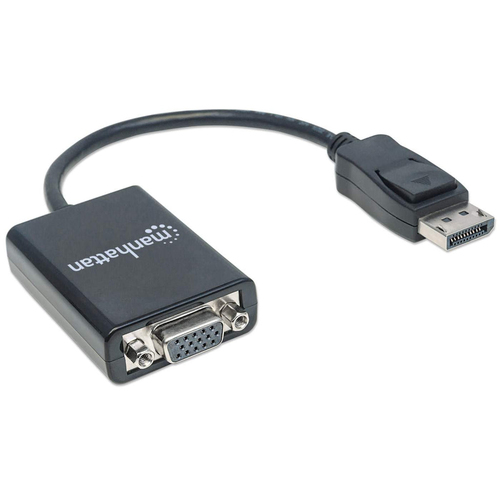 ADAPT DISPLAYPORT (M) PARA VGA (F) MANHATTAN