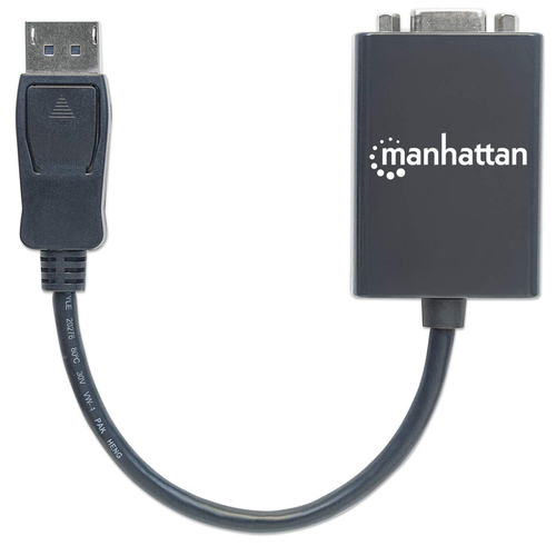 ADAPT DISPLAYPORT (M) PARA VGA (F) MANHATTAN