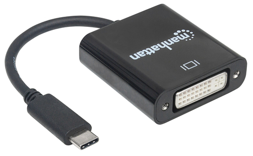 ADAPT USB-C (M) PARA DVI (F) MANHATTAN