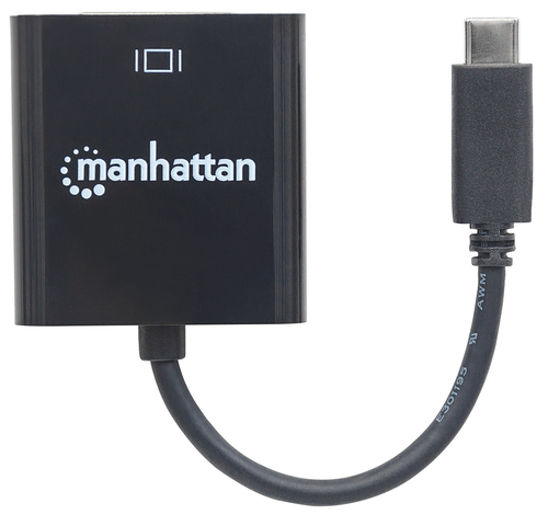 ADAPT USB-C (M) PARA DVI (F) MANHATTAN
