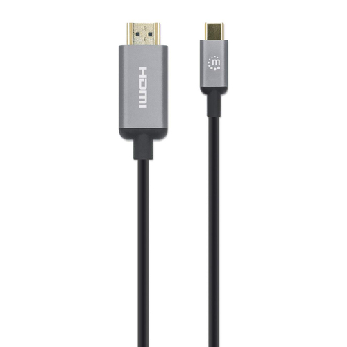 CABO USB-C (M) PARA HDMI (M) 2MT 4K MANHATTAN DOURADO