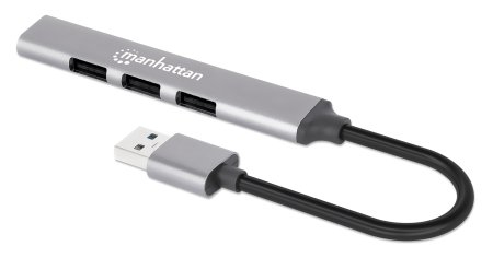 HUB USB-A (3.0) PARA 4XUSB-A (F) MANHATTAN