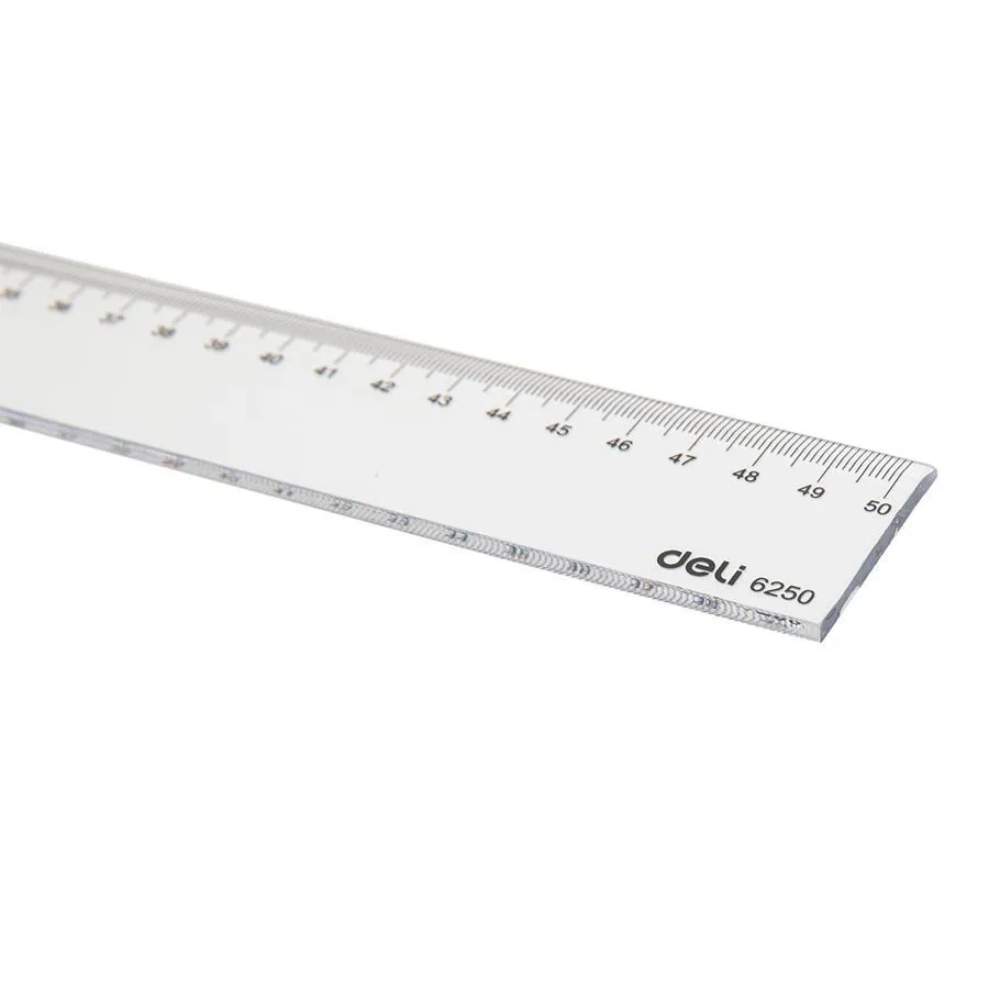 ME REGUA PLAST. DELI ESSENTIAL E6250 50CM