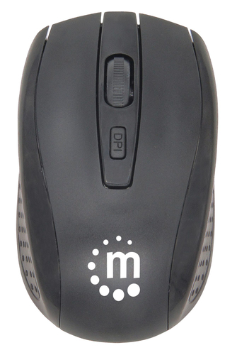 TECLADO + MOUSE MANHATTAN MULTIMÉDIA WIRELESS/DONGLE USB PT PRETO