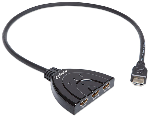 HUB HDMI (M) 3XHDMI (F) MANHATTAN
