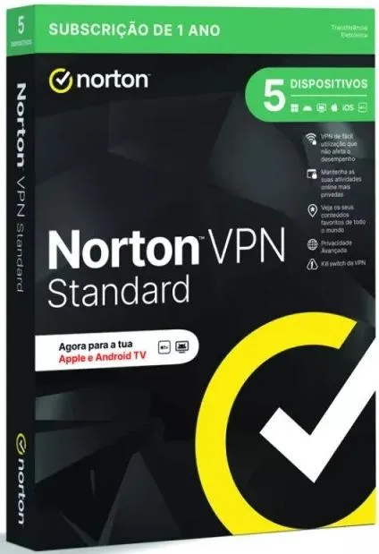 SW NORTON VPN STANDARD 1 USER 5 DEVICE 12M FTP