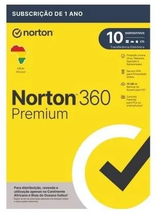 SW ANTIVIRUS NORTON PREMIUM 1 USER 10 DEVICE - ESD
