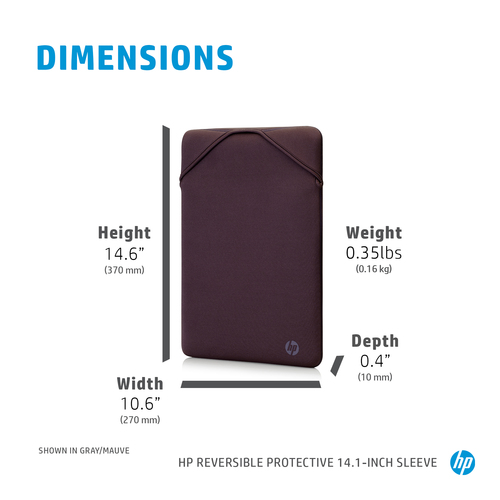 HPI BOLSA 14.1" HP REVERSIVEL PRETO/CINZENTO