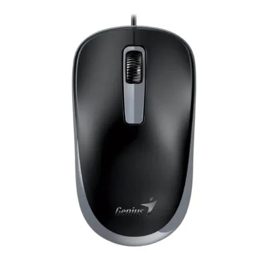 MOUSE GENIUS DX-125S SILENT 1200DPI USB-A PRETO