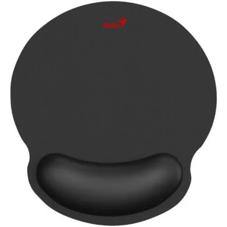 TAPETE PARA MOUSE GENIUS COM APOIO GEL PRETO
