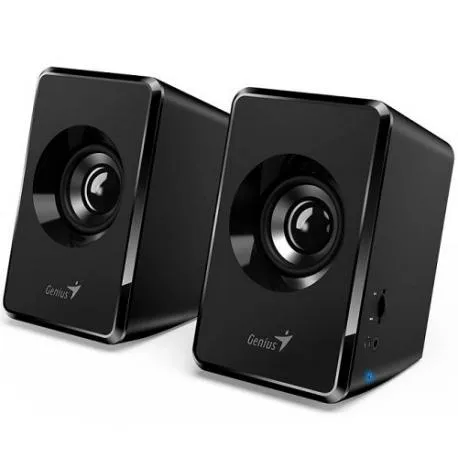 COLUNA GENIUS SP-U125 2.0 MULTIMÉDIA 3W RMS USB-A/3.5MM PRETA