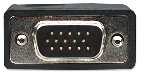 CABO SVGA PARA MONITOR 2MT HD15 VÍDEO MANHATTAN PRETO