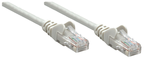 CABO DE REDE RJ45 INTELLINET 10M CAT6 UTP ETHERNET CINZA
