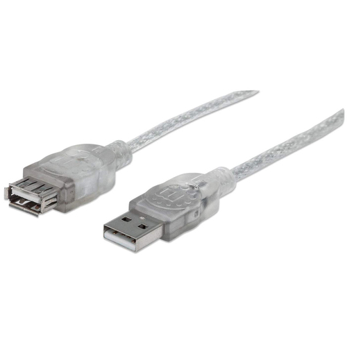 CABO USB-A (M) PARA USB-A (F) 3MT EXTENSÃO MANHATTAN PRETO
