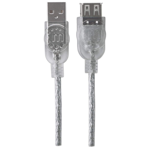 CABO USB-A (M) PARA USB-A (F) 3MT EXTENSÃO MANHATTAN PRETO