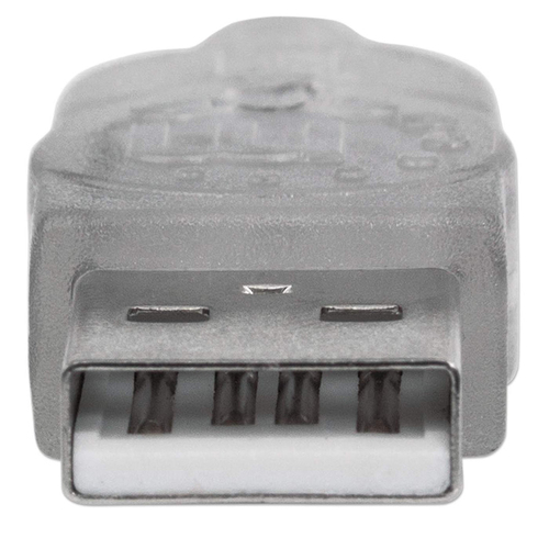 CABO USB-A (M) PARA USB-A (F) 3MT EXTENSÃO MANHATTAN PRETO