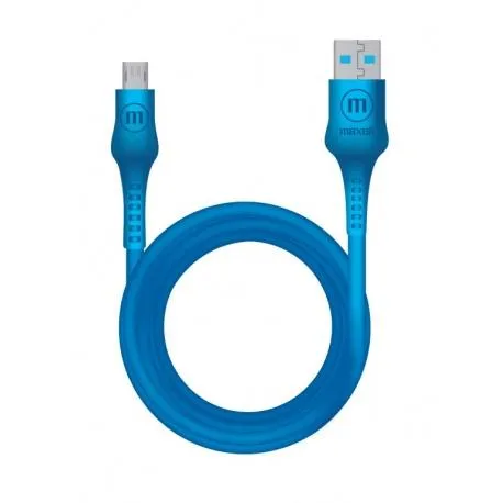 CABO MICRO-USB-B (M) PARA USB-A (M) 1.5MT DADOS/CARGA MAXELL AZUL