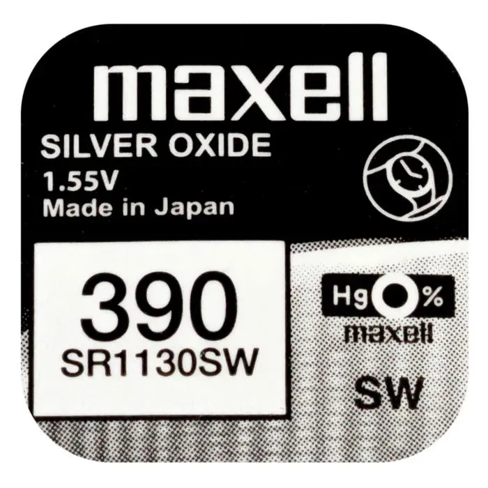 PILHA MOEDA MAXELL SR1130SW 1UN 1.55V (1/10)