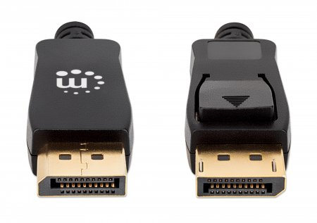 CABO DISPLAYPORT (M) PARA DISPLAYPORT (M) 2MT 8K 60HZ MANHATTAN PRETO