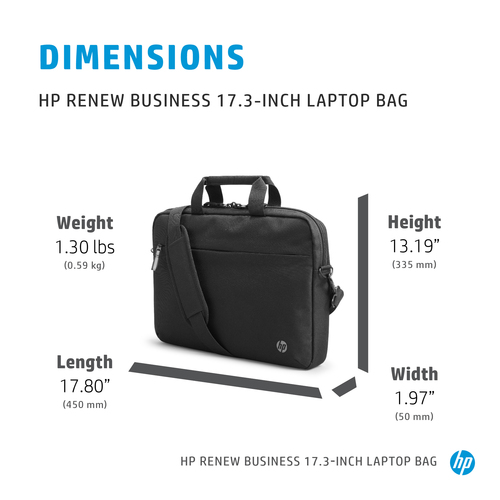 HPI BOLSA 17.3" HP RENEW BUSINESS PRETA