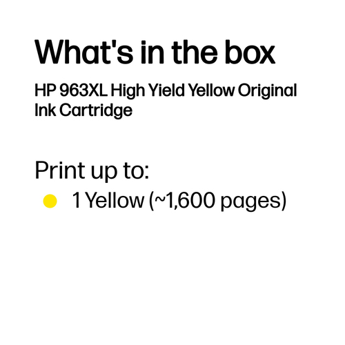 HPI TH 963XL AMARELO OJ PRO 90XX (1,600 PAG)