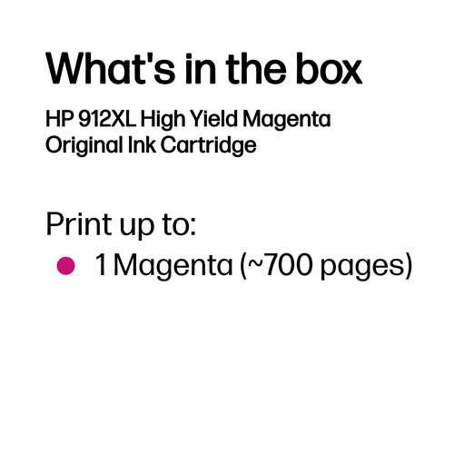 HPI TH 912XL MAGENTA OJ PRO 80XX (800 PAG)