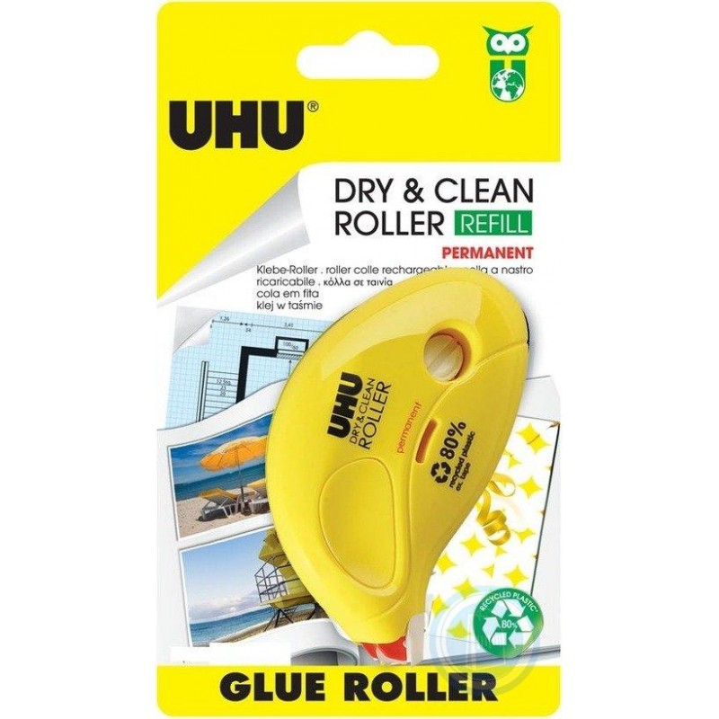 ME FITA COLA UHU ROLLER PERMANENTE 6.5MMX9.5MT (1/6)