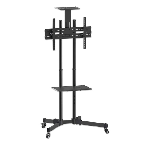 SUPORTE TV MANHATTAN 37" A 70" ATÉ 40KG COM RODAS