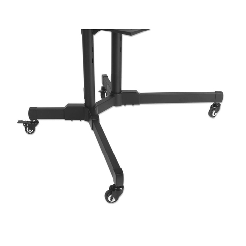 SUPORTE TV MANHATTAN 37" A 70" ATÉ 40KG COM RODAS