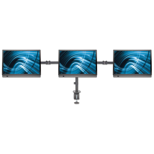 SUPORTE MONITOR MANHATTAN 2X ATÉ 27"