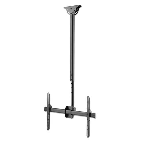 MANHATTAN SUPORTE TV MANHT. 37" A 70" MÁX.50KG AJUSTÁVEL, TETO, 360º, PRETO