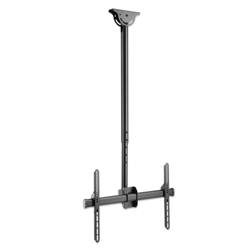 MANHATTAN SUPORTE TV MANHT. 37" A 70" MÁX.50KG AJUSTÁVEL, TETO, 360º, PRETO