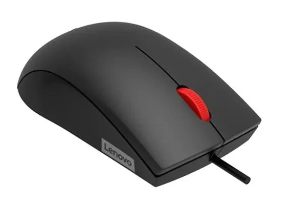 MOUSE LENOVO 120 AMBIDESTRO 1600DPI USB-A PRETO