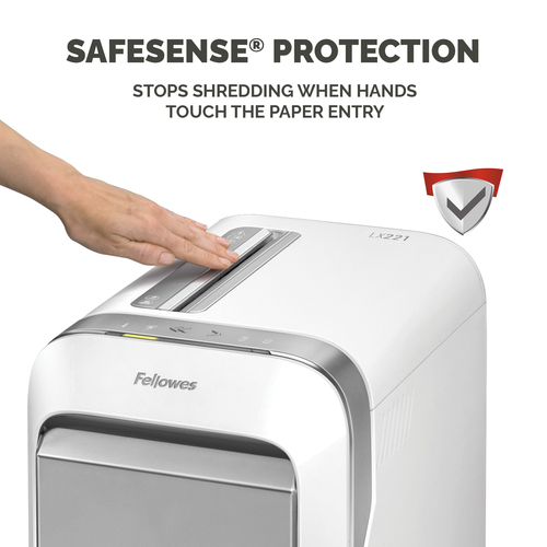 DESTRUIDOR DOCS FELLOWES LX221 BRANCO