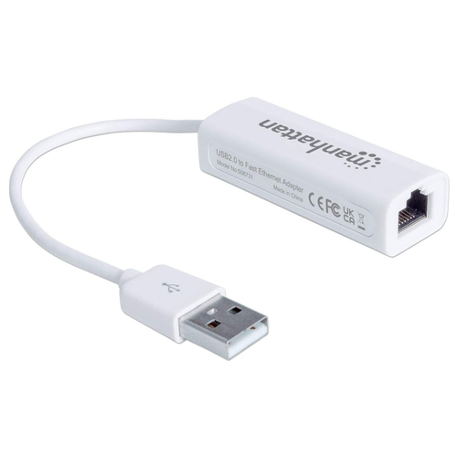 ADAPT USB-A 2.0 PARA RJ45 MANHATTAN