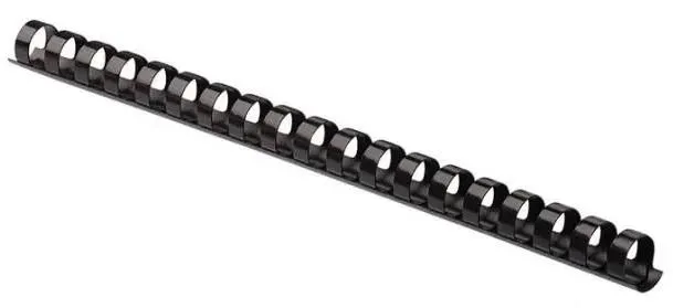 GENÉRICO ME ARGOLAS PLASTIC A4 19MM PRETO (1/100)