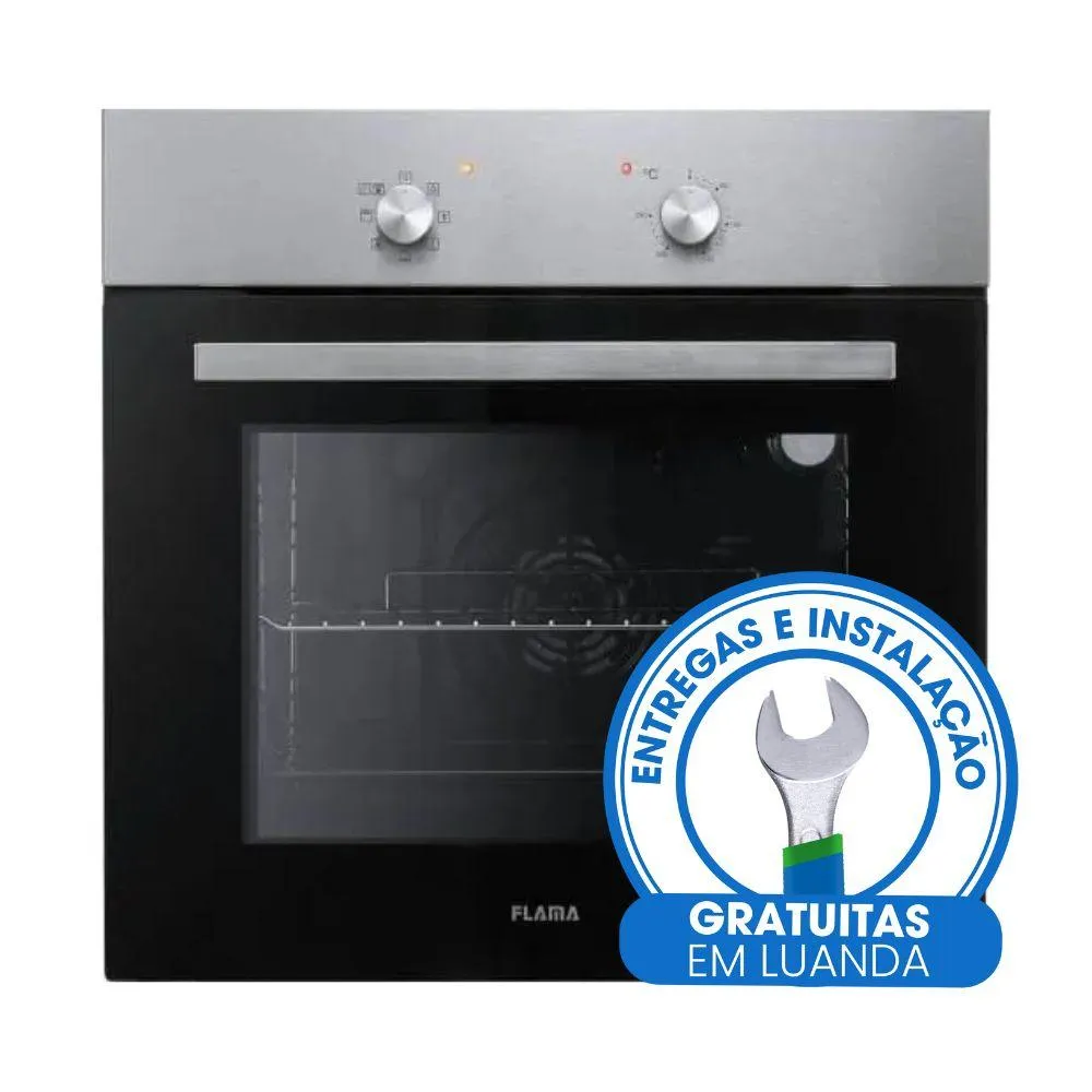 GD B-IN FORNO ELÉTRICO FLAMA 7 FUNÇÕES VENTILADO 9106FL