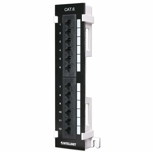 PATCH PANNEL-12 PT CAT6 INTELLINET
