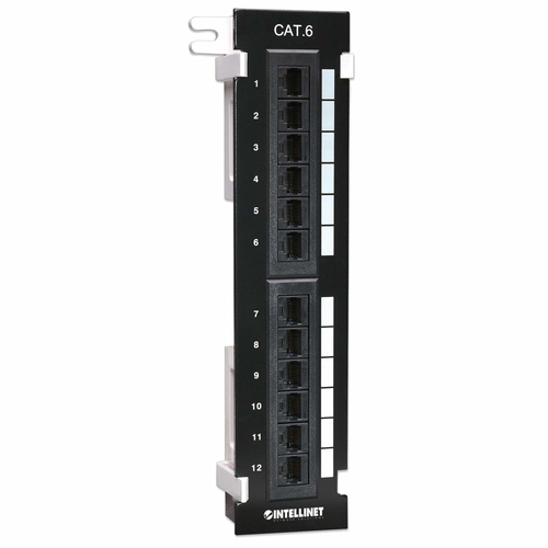 PATCH PANNEL-12 PT CAT6 INTELLINET