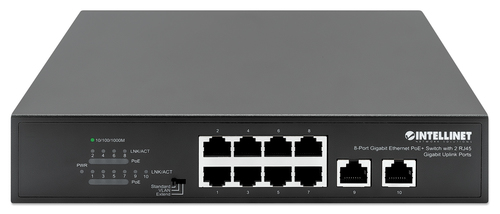 SWITCH 8 INTELLINET ETHERNET POE+ 2XRJ45