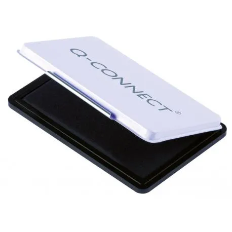 ME ALMOFADA PARA CARIMBO Q-CONNECT N2 PRETO 110X70MM (1/10)