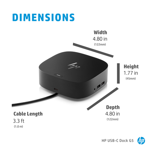 HPI HP USB-C DOCK G5 L7 DOCKING STATION E BASES
