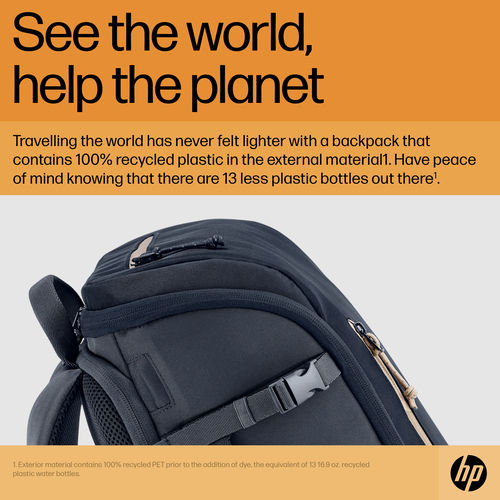 HPI MOCHILA 15.6" HP TRAVEL 25LT AZUL ESCURO