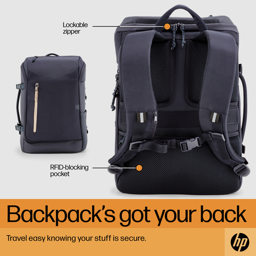 HPI MOCHILA 15.6" HP TRAVEL 25LT AZUL ESCURO