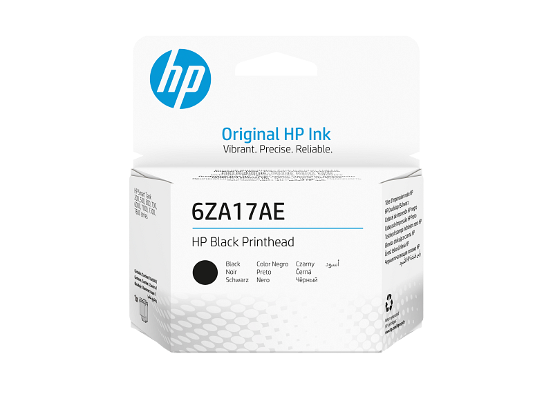 HPI PH 6ZA17EA PRETO CABEÇA DE IMPRESSÃO INK TANK (515,530,580,581,615,750,790)