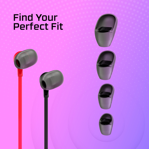HPI IN-EAR HYPERX II RED GAMING COM MIC