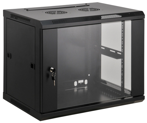 INTELLINET ARMARIO 09U 600X450 INT 19" AÇO PRETO
